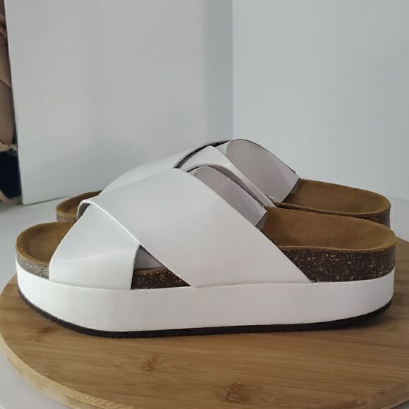 NIB Free People Sidelines Flatform Sandals Made in Spain Women's Size EU 40 - Picture 4 of 14